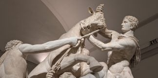 Detalle de una de las magníficas esculturas que pueden disfrutarse en el Museo Arqueológico Nacional de Nápoles. (Foto: La Crónic@)