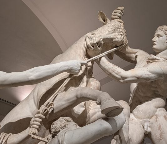 Detalle de una de las magníficas esculturas que pueden disfrutarse en el Museo Arqueológico Nacional de Nápoles. (Foto: La Crónic@)