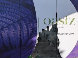 Una imagen casi premonitoria del deterioro de la marca en el propio centro comercial Oasiz, el pasado otoño. (Foto: La Crónic@)