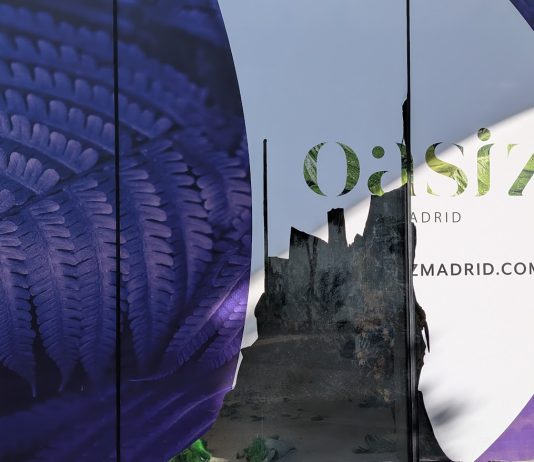 Una imagen casi premonitoria del deterioro de la marca en el propio centro comercial Oasiz, el pasado otoño. (Foto: La Crónic@)