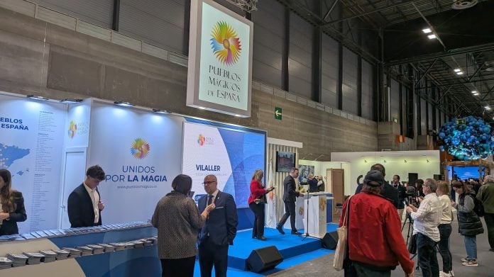 Stand de los Pueblos Mágicos de España en Fitur 2026. (Foto: La Crónic@)