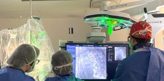 Quirófano híbrido del Hospital de Guadalajara.