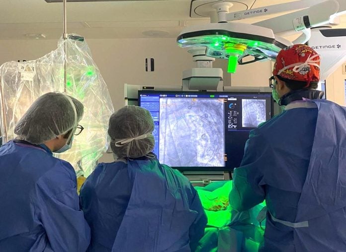 Quirófano híbrido del Hospital de Guadalajara.