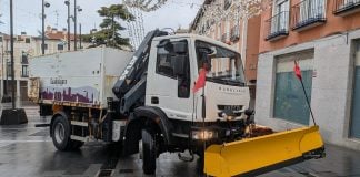 Quitanieves del parque municipal de Guadalajara. (Foto: La Crónic@)