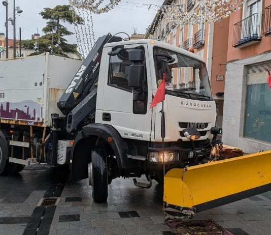 Quitanieves del parque municipal de Guadalajara. (Foto: La Crónic@)