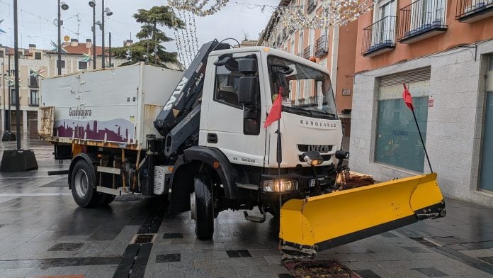 Quitanieves del parque municipal de Guadalajara. (Foto: La Crónic@)