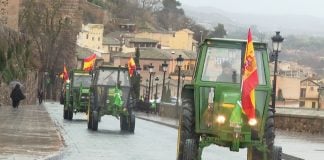 Agricultores tractorada