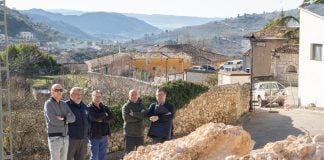 Las obras de urgencia en Pastrana las ha ejecutado la Diputación.