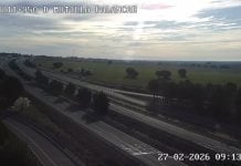 27/02/2026 Imagen de la autovía A-3 a su paso por la provincia de Cuenca. SOCIEDAD ESPAÑA EUROPA CASTILLA-LA MANCHA DGT