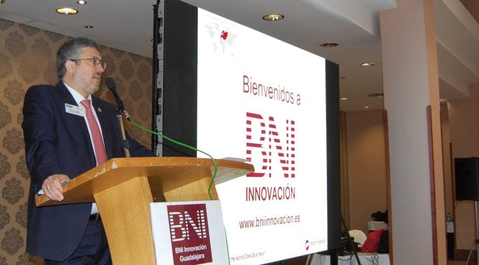 BNI Guadalajara reunirá a numerosos empresarios en el castillo de Torija Alfonso Guijarro, en uno de los actos de BNI Guadalajara.