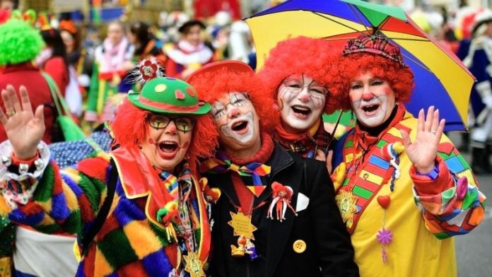 Carnaval en Alemania. (Foto: Getty)