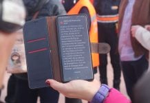 Cabanillas fue pionera en España hace tres años e Interior se lo reconoce ahora con un VÍDEO Mensaje recibido por los cabanilleros en sus teléfonos por medio del sistema Es-Alert.