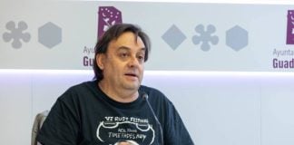 ¿Sabes lo próximo de Jordi Badel en Guadalajara? Jordi Badel, en la presentación de una edición del Festival Panorámico.