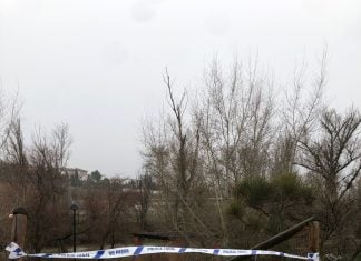 El Henares baja con mucha agua por Guadalajara El Henares ha vuelto a inundar buena parte del paseo fluvial de Guadalajara. La imagen es del 2 de febrero de 2026.