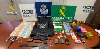 Menos viagra y menos cocaína en el Corredor del Henares: desarticulada una red criminal con 8 detenidos Material intervenido durante esta operación.