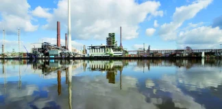 Refinería de BP en Lingen, Alemania.