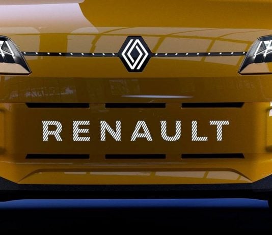 El mejor concesionario de Renault en España está en Guadalajara Frontal de Renault con su logotipo más actual.