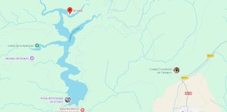 Situación del embalse de El Vado. (Croquis: Google Maps)