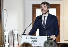 ¿Qué ha hecho y qué ha dicho el ministro Urtasun en Brihuega? Urtasun en Brihuega.