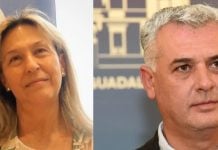 Ana Guarinos y José Luis Vega en los inicios de sus mandatos y en sendas fotografías de LA CRÓNICA.