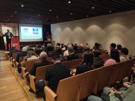 Un momento del encuentro empresarial de BNI en Torija.