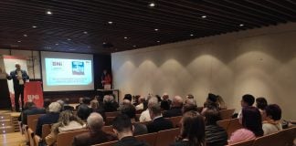 Un momento del encuentro empresarial de BNI en Torija.