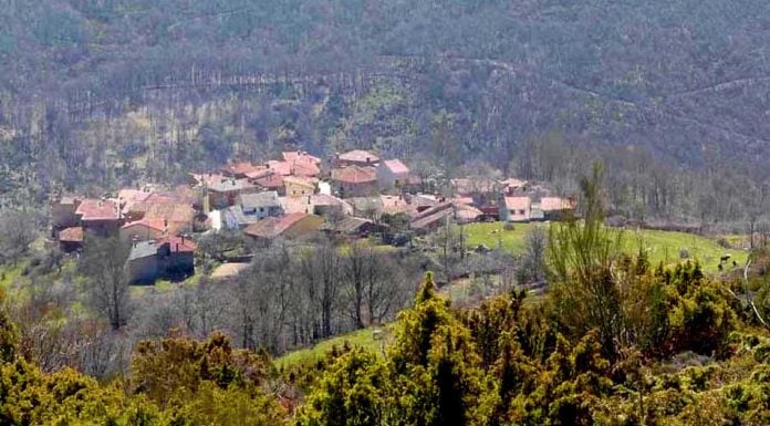 Muere un joven en Bocígano, aplastado por 400 kilos de paja Vista general de Bocígano.