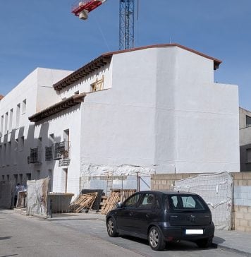La Casa del Cuento cobra forma, de blanco inmaculado Casa del Cuento el 11 de marzo de 2026. (Foto: La Crónic@)