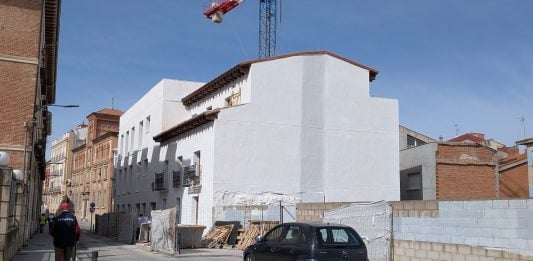 La Casa del Cuento cobra forma, de blanco inmaculado Casa del Cuento el 11 de marzo de 2026. (Foto: La Crónic@)