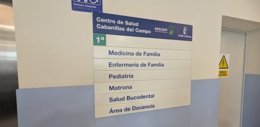 Interior del Centro de Salud de Cabanillas, recientemente puesto en servicio. (Foto: La Crónic@)