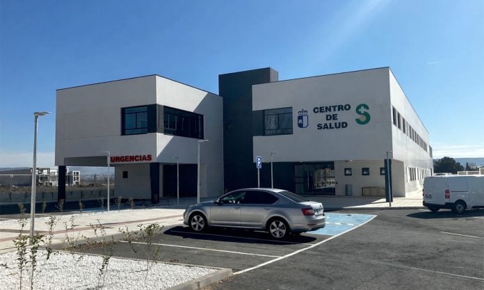 Centro de Salud de Cabanillas del Campo, en vísperas de su inauguración.