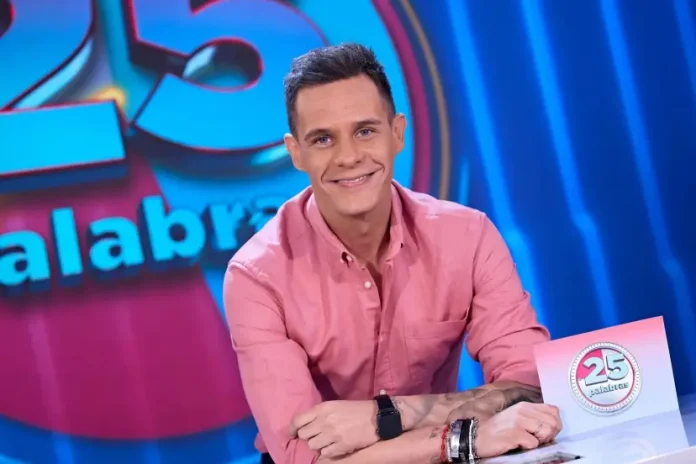 Christian Gálvez, en su faceta de presentador.