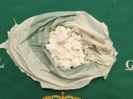 Cocaína en roca decomisada en Sigüenza. (Foto: Guardia Civil)