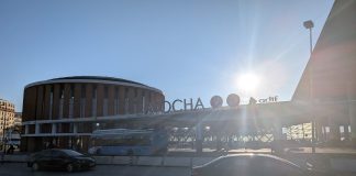 Exterior de la estación de Alta Velocidad de Atocha. (Foto: La Crónic@)