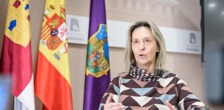 Guarinos, durante la entrevista.