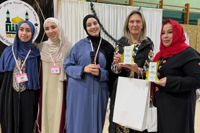 Guarinos, con la comunidad musulmana de Guadalajara en marzo de 2026.