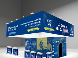 Stand de la Universidad de Alcalá en AULA 2026.
