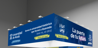 Stand de la Universidad de Alcalá en AULA 2026.
