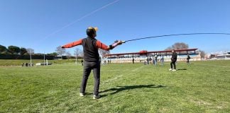 Pescando en la Fuente de la Niña.