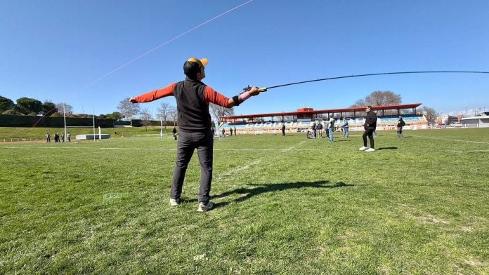 Pescando en la Fuente de la Niña.