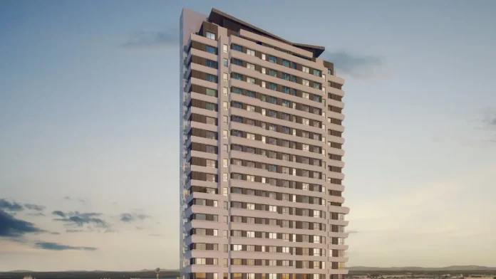 Futuro rascacielos de Alcalá.