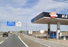 Gasolinera de Repsol en la A-2 a la altura de Ledanca. (Foto: Google Maps)