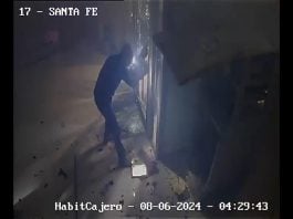 Robo de un cajero en la localidad granadina de Santa Fe.