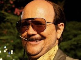 Santiago Segura caracterizado como Torrente.