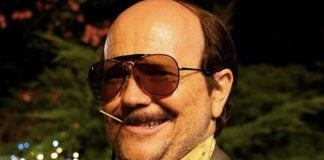 Santiago Segura caracterizado como Torrente.