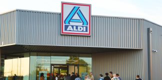 ALDI dice que sus precios son un 13% más baratos que la media del sector. ¿Tú lo crees? Un supermercado de Aldi.