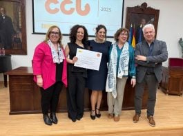 07/03/2026 El Gobierno regional felicita al CEIP 'Gloria Fuertes' de Villanueva de la Torre por su proyecto innovador en la bibliot. El Gobierno de Castilla-La Mancha ha felicitado al CEIP 'Gloria Fuertes' de Villanueva de la Torre, municipio de la provincia de Guadalajara, por ganar el premio del Consejo de Cooperación Bibliotecaria (CCB) por su proyecto innovador en la biblioteca escolar. POLITICA CASTILLA-LA MANCHA ESPAÑA EUROPA TOLEDO JCCM