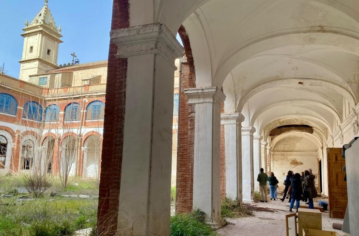 Claustro del Fuerte de San Francisco el 4 de marzo de 2026. (Foto: JCCM)