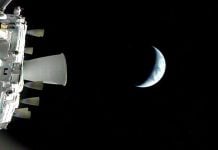 Problemas para ir al baño camino de la Luna en la misión Artemis II La Artemis II en su viaje a la Luna.