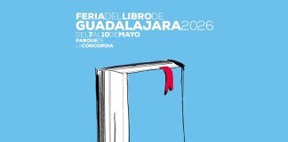 Cartel de la Feria del Libro de Guadalajara en su edición de 2026.